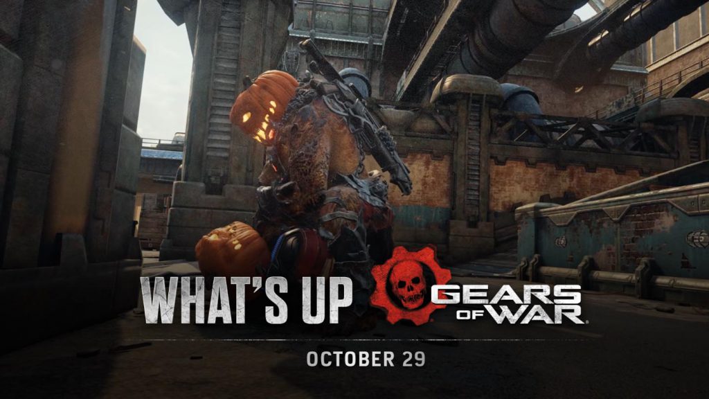 The What's Up Featured Header image featuring a pumpkinhead Locust character strangling another pumpkinhead character