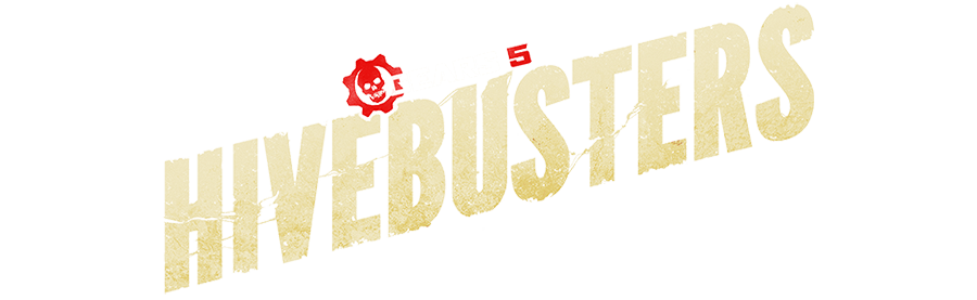 The Hivebusters DLC title logo 
