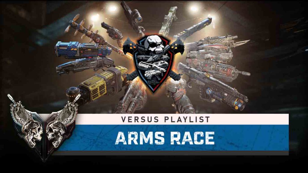 The Versus Playlist Arms Race logo