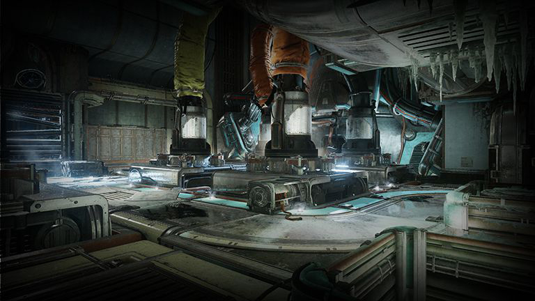 An abandoned research facility, part of the Weekly Hive "Venom Run"