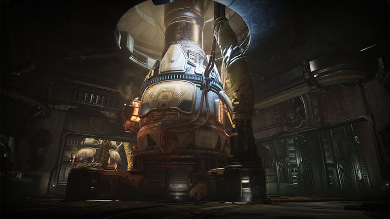 A reactor from a multiplayer map in Gears 5